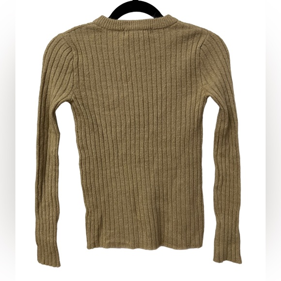 3 For $15‼️ BUNDLE & SAVE Forever 21 Brown Long Sleeve Size S - Picture 2 of 6